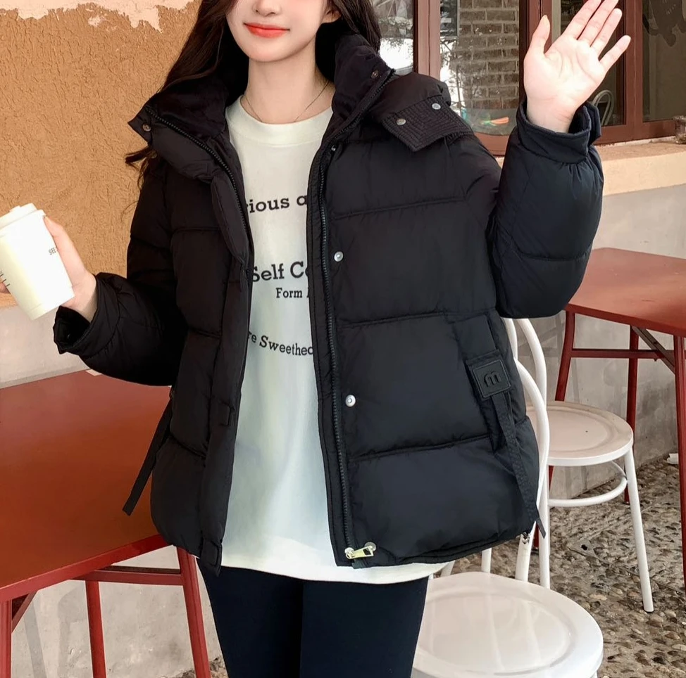 女士时尚百搭休闲棉服 825-J(娇)