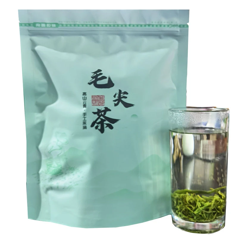 高山绿茶炒青陕南平利女娲毛尖浓香耐泡口粮茶叶春茶嫩芽