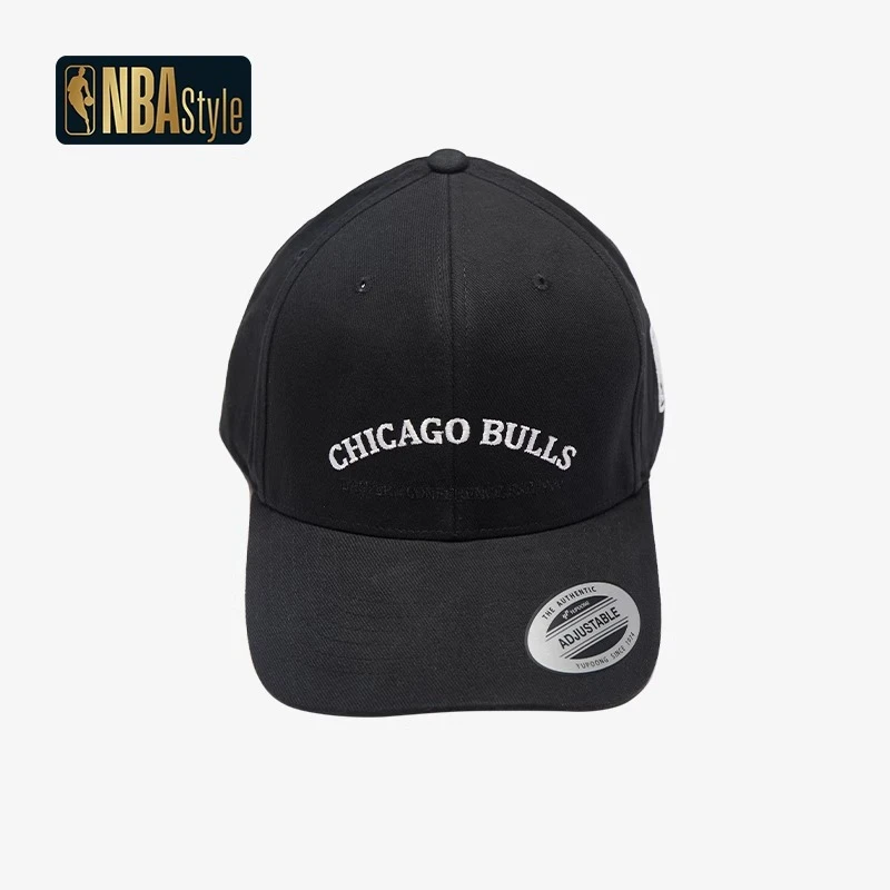 NBA Style运动潮牌公牛队硬顶棒球帽男女情侣款