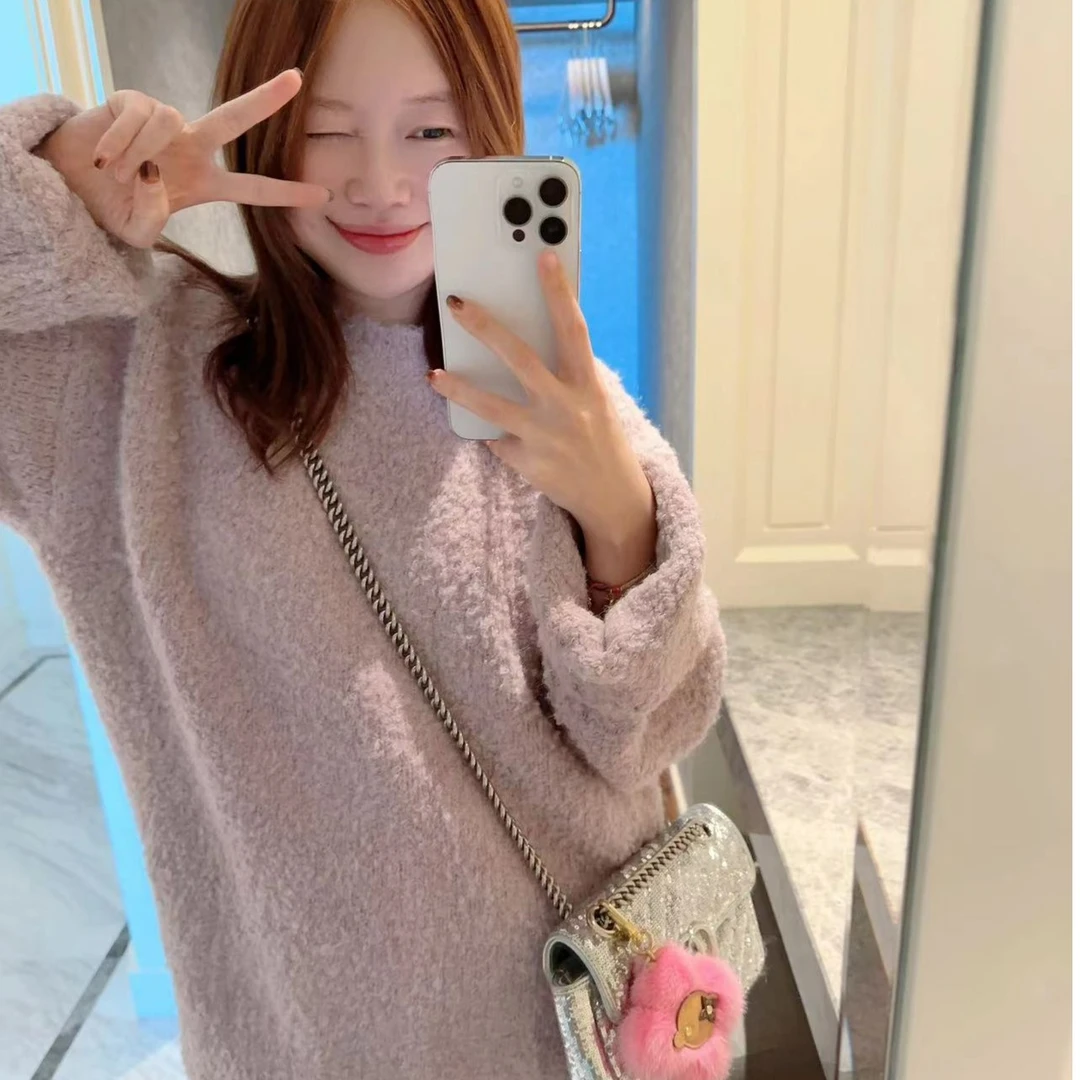 【BORAKOO】香芋色毛衣