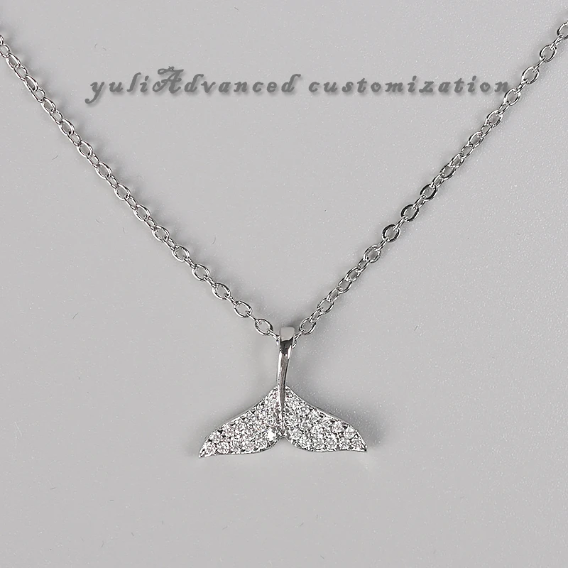 铜合金合成锆石项链 KYNL0550-9023气质轻奢时尚百搭小众简约