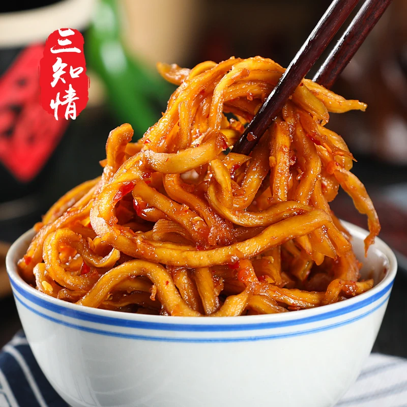 三知情 香辣木瓜丝280克/瓶 香辣脆爽开盖即食酱香味浓郁