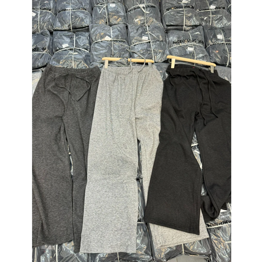 NICE圈圈、模范糯米裤 复合宝宝绒显瘦百搭休闲裤A128