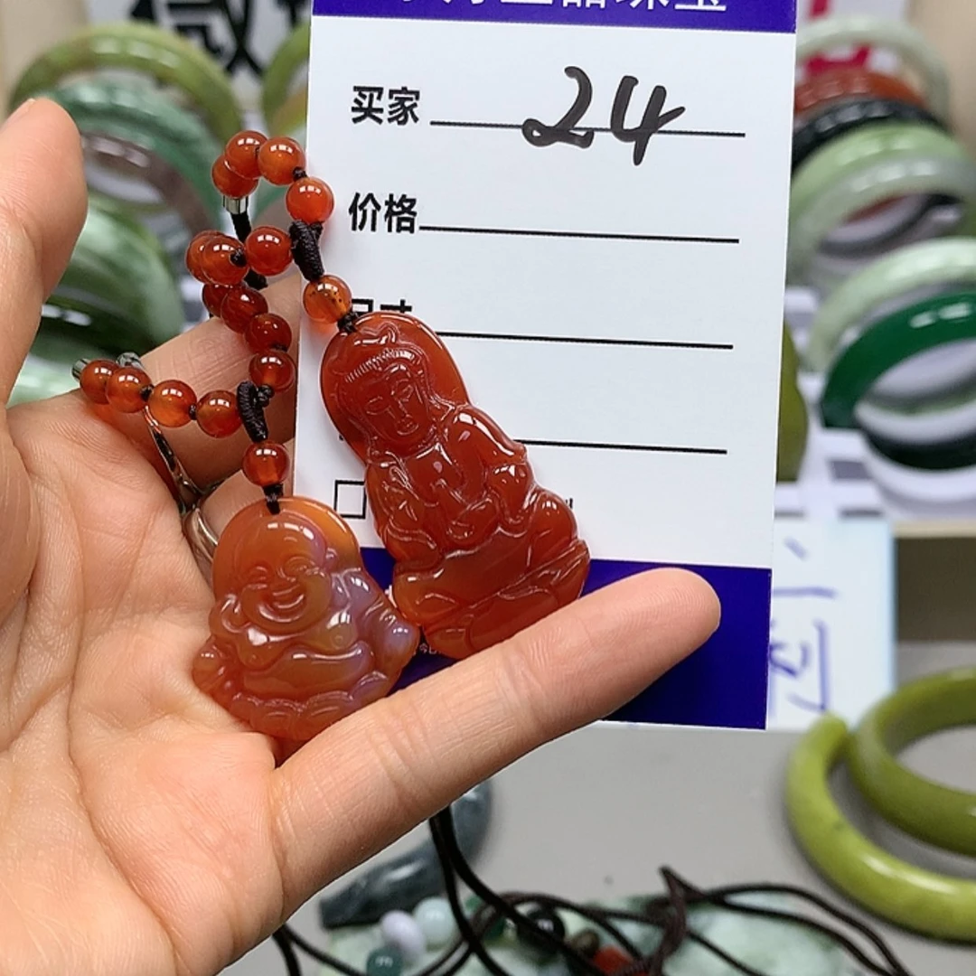 【闪购商品】蛇纹石玉吊坠未镶嵌露*