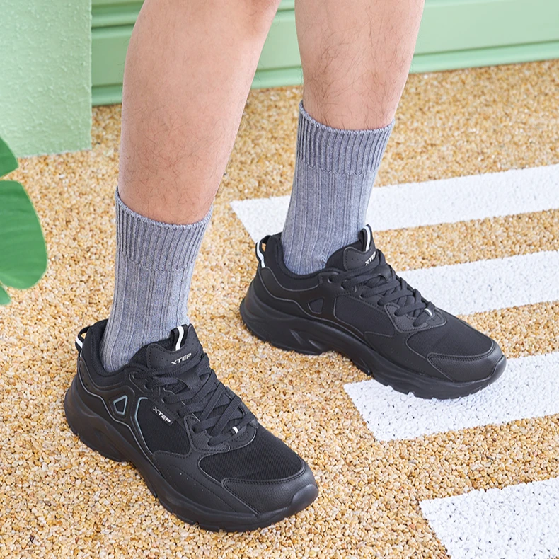 XTEP/特步小老爹男女款复古休闲鞋新款轻便潮流情侣鞋子时尚透气