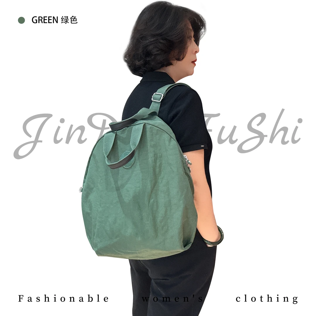 【金典女人服饰】简约时尚设计感百搭小众手提包轻便休闲双肩包1311