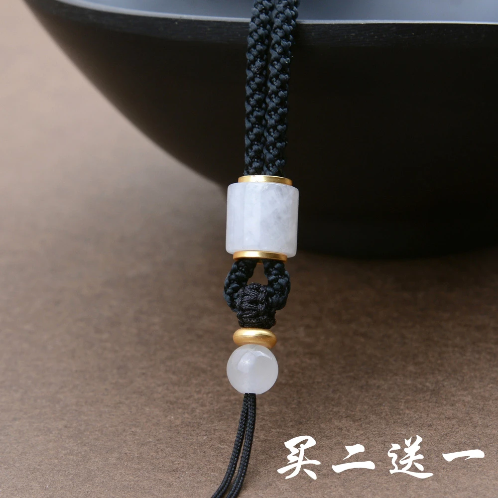 铜合金布艺项链 手工编织吊坠菩提挂绳项链绳男女挂件绳挂坠绳子