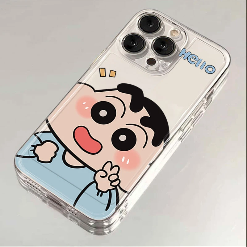 比耶小新适用苹果华为vivo小米oppo手机壳iPhone15plus14pro13max