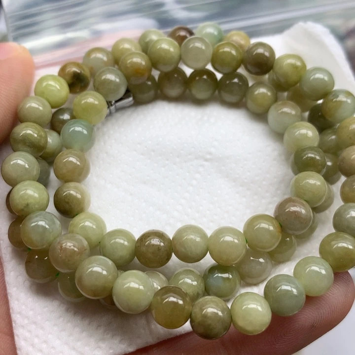 翡翠颈饰未镶嵌手串
