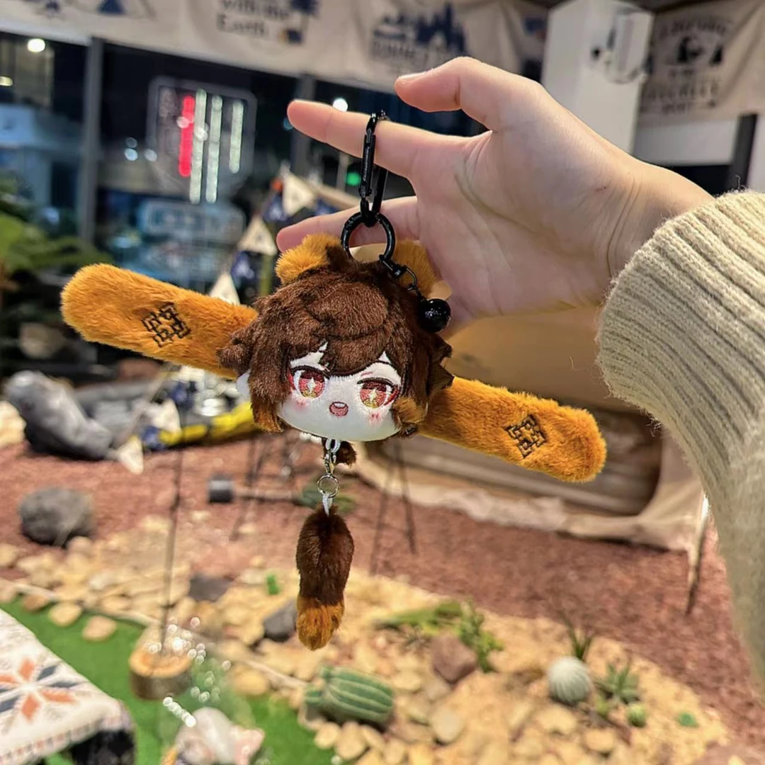 【NINA酱】同人周边钟离啪啪圈挂件团子棉花娃娃