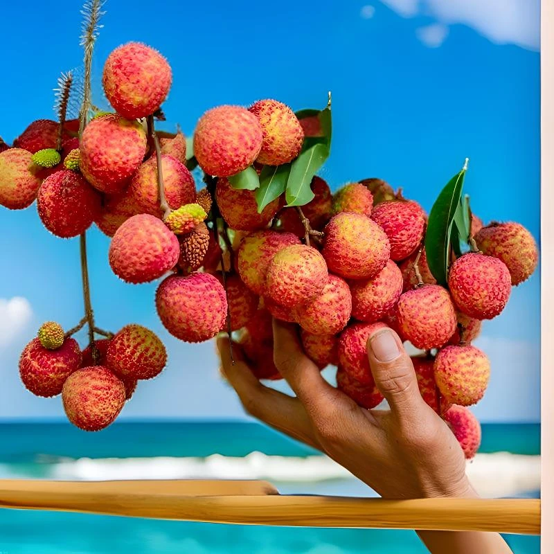 桂味荔枝苗 果树苗木纯正嫁接带土带叶发货