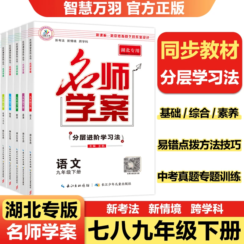 【湖北专版】2025春初中名师学案七八九年级下册全一册同步练习册