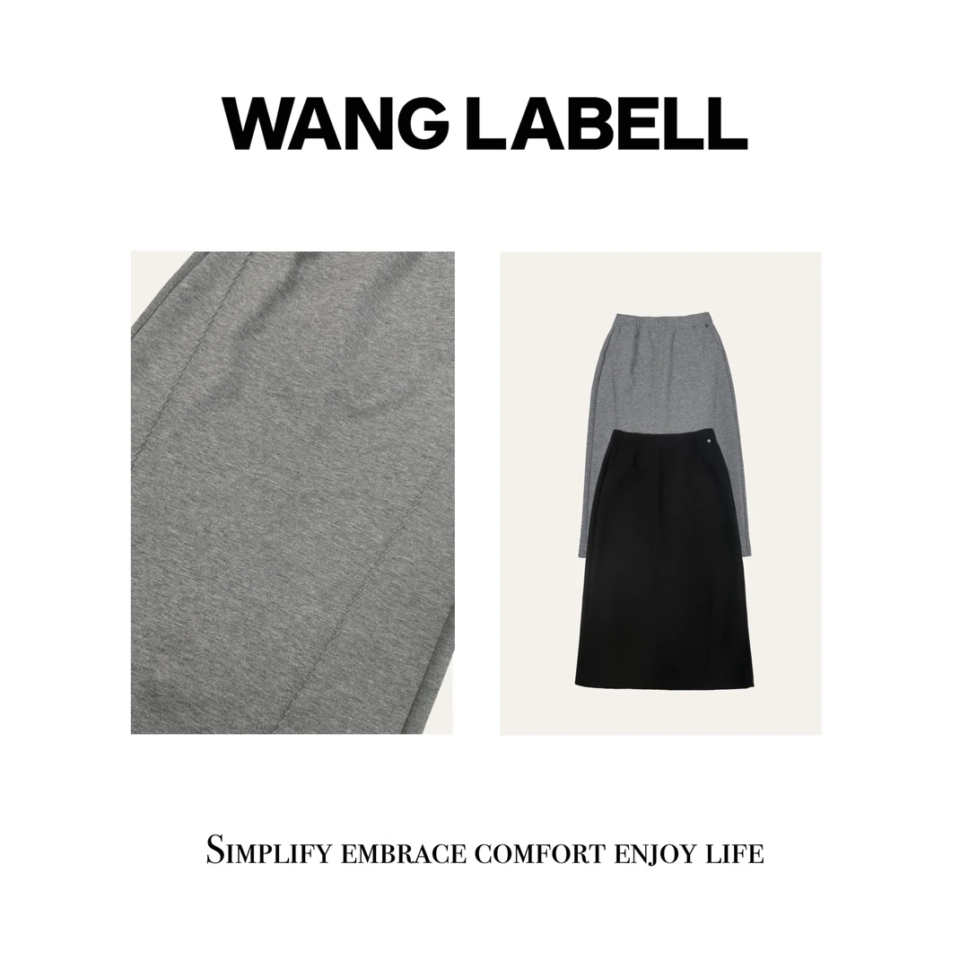 【王斌家】 |  “温柔秋日” 显瘦咩咩半裙  高腰直筒设计感秋季