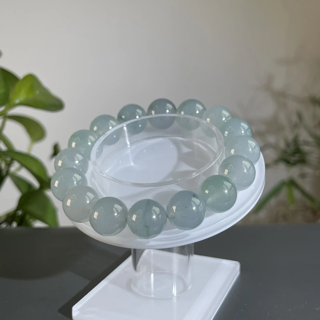 JTW03-171 天然缅甸A货翡翠  翡翠手串