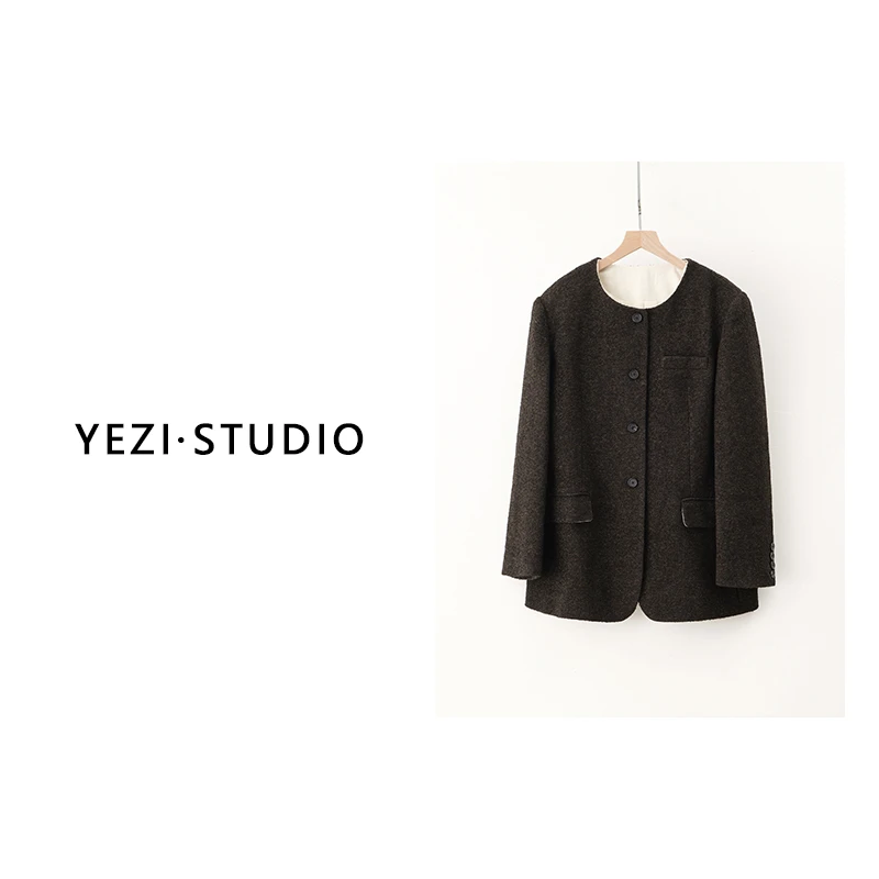 【优雅派-外套】经典名媛高质羊.毛香外套24315646-10/26