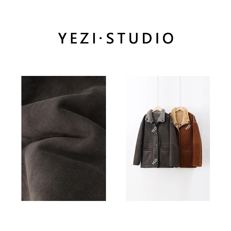 【现货速发】【大表姐私服】微颗粒绒面羊.皮毛一体外套24391717