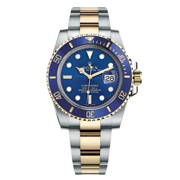 95新 Rolex/劳力士 潜航者型116613间金蓝/40mm/全套