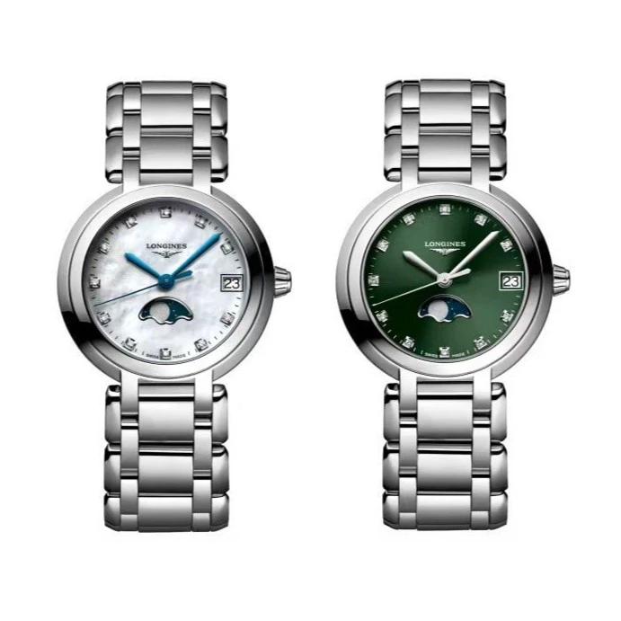 未使用 Longines/浪琴 心月系列/月相钻刻/表经30.5/公价13300