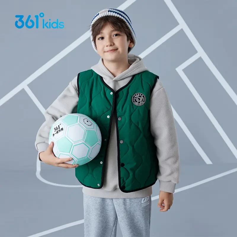 361°童装上衣两件套2024年儿童冬季男童新款套装中大童加绒保暖