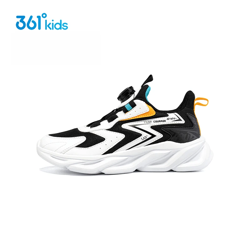 【商场同款】361°童鞋男童儿童跑鞋秋季中大童旋纽扣新款运动鞋