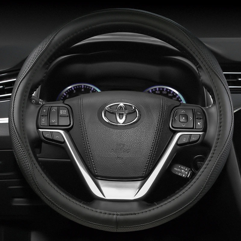 15 16 17 18 19 20年款丰田汉兰达专用方向盘套真皮汽车把套2015
