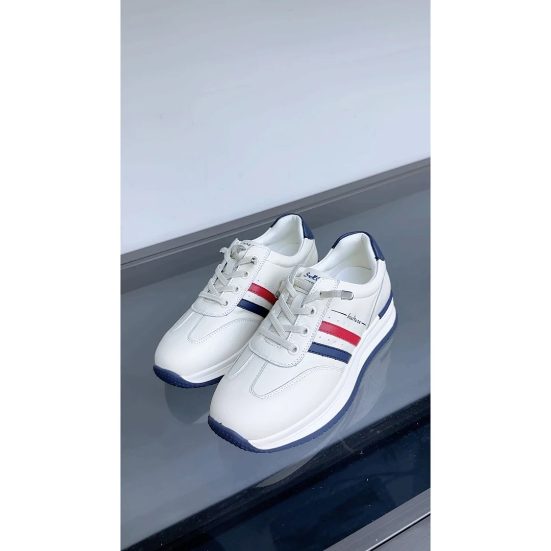 品牌原单高端轻奢头层牛皮休闲鞋【清仓】【D1】-7705