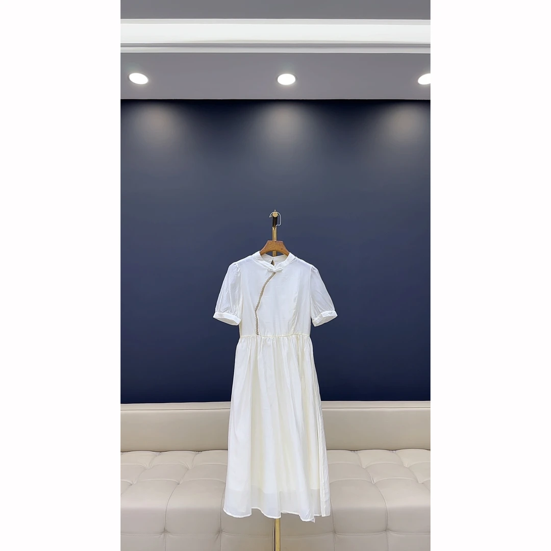 品牌原单高端轻奢重工连衣裙【B1】- 0009