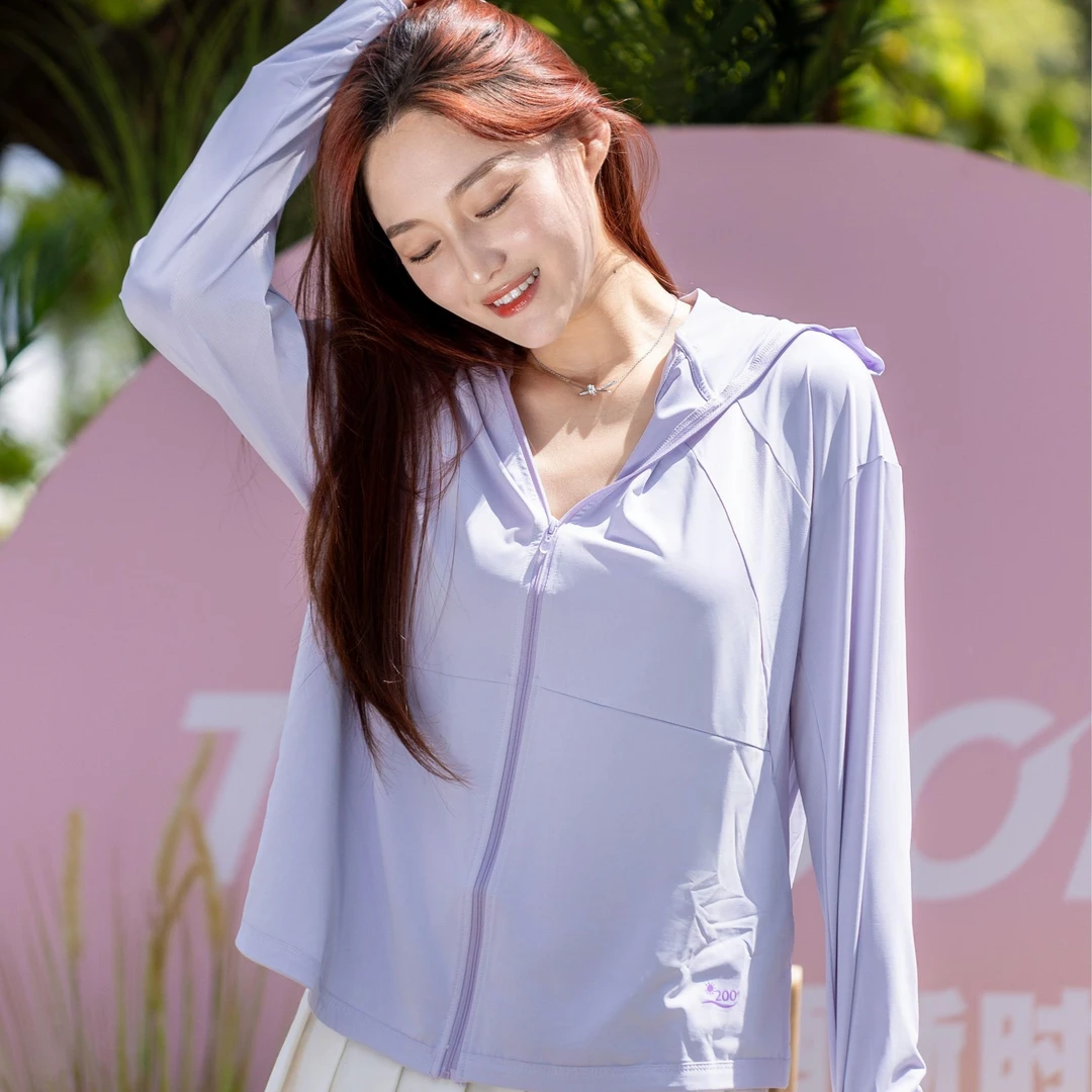 TELSON情侣款防晒衣户外防紫外线透气外套连帽款 夏季清凉防晒衣