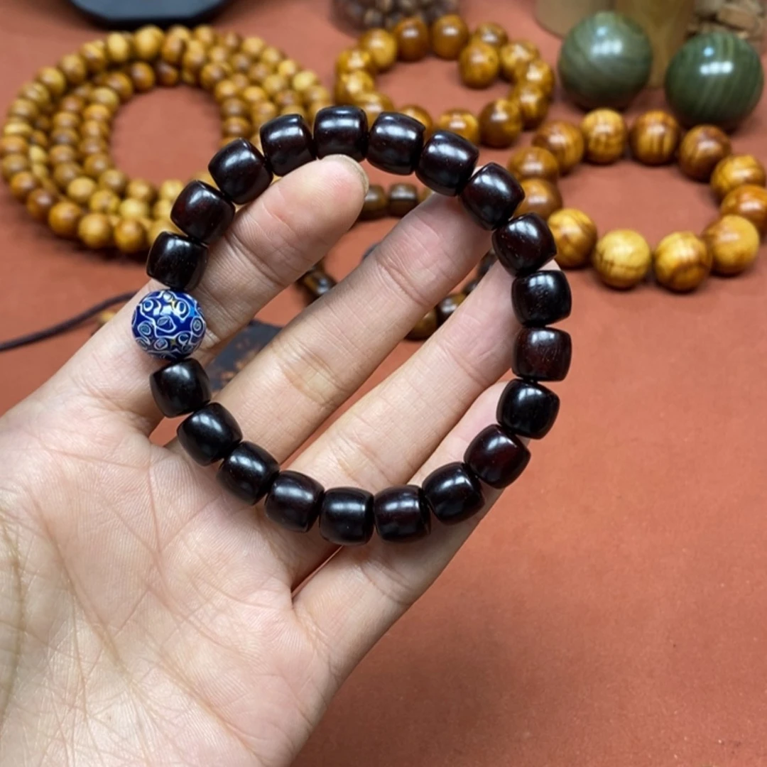 【闪购商品】檀木走**瞧印度小叶紫檀带大漆