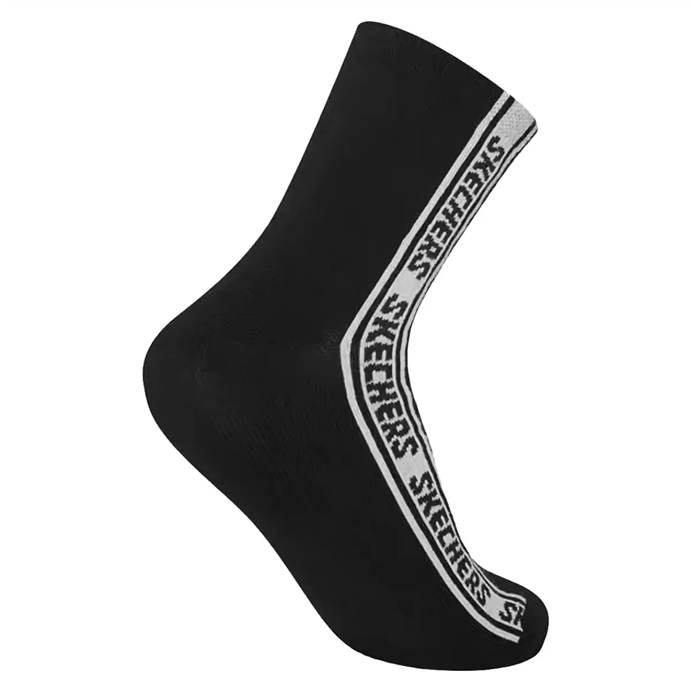 新款字母潮流LOGO中筒透气运动袜L323U173