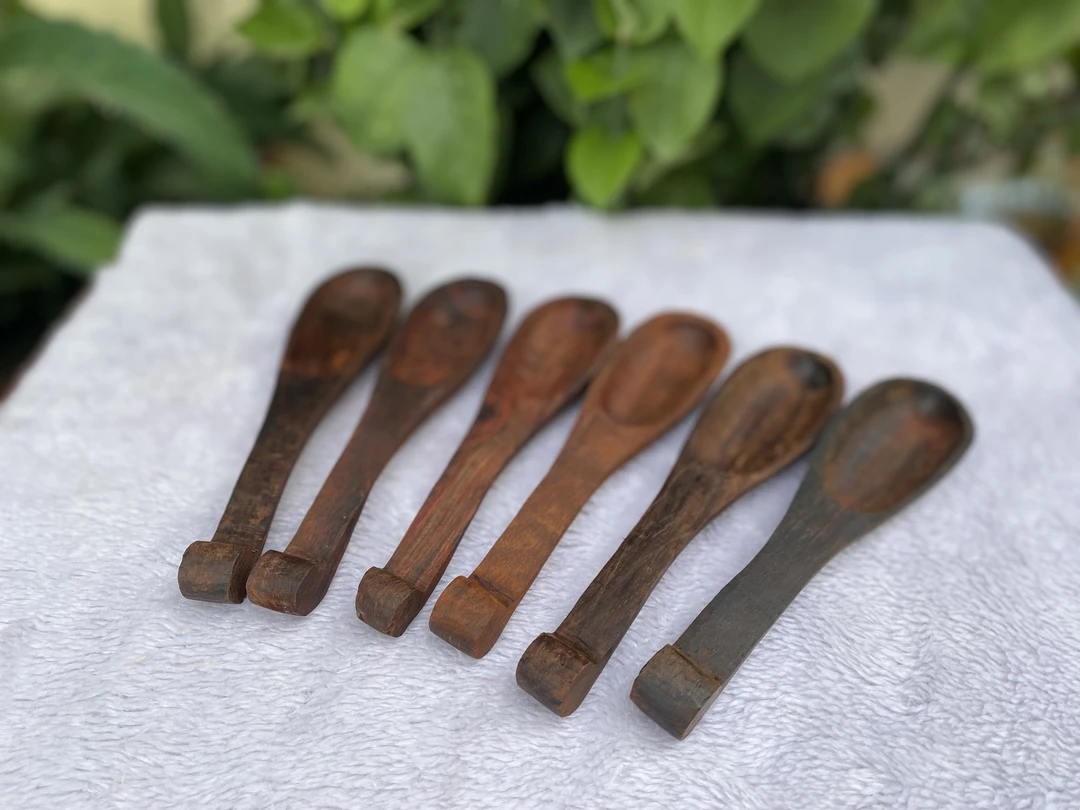茶铲汤匙一木挖原木毛坯无漆无蜡环保