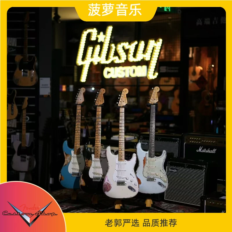 【Paul Waller】Fender Paul Waller MasterBuilt高端大师电吉他