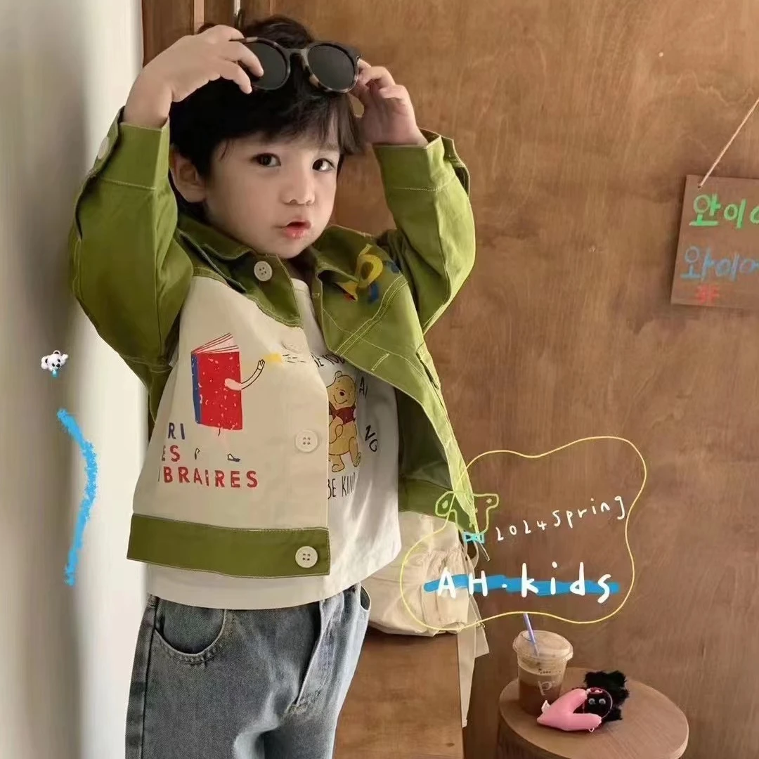 【柚子甜】宝宝外套衬衫短袖条纹洋气百搭（下单备注编码）