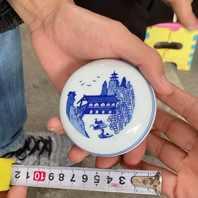 【闪购商品】瓷片牛****夷景德镇现代工艺品