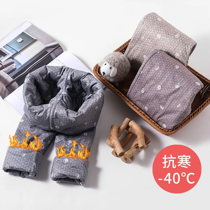 3945男女宝宝冬款加厚裤儿童校服神器保暖裤