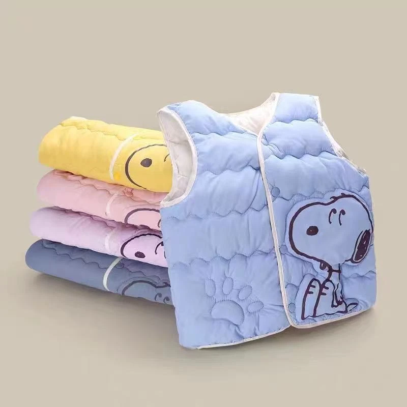 0002宝宝秋冬儿童马甲加厚男女童内外穿保暖背心