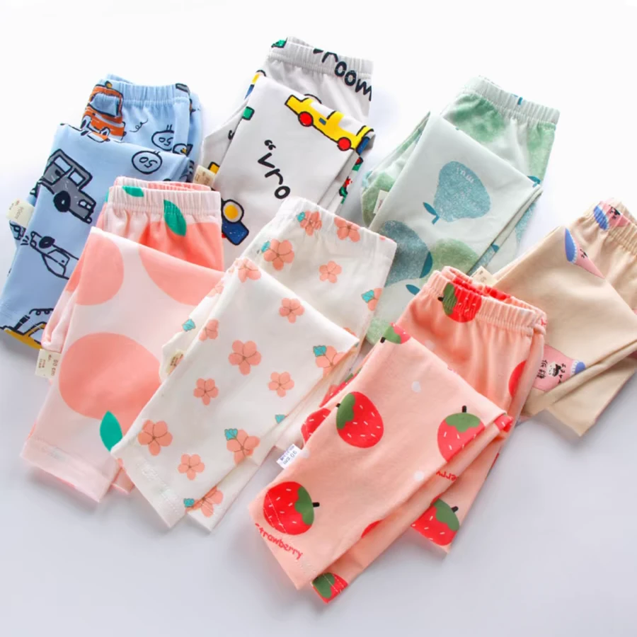 4598男女童单条裤儿童秋裤打底睡裤内穿薄款春秋