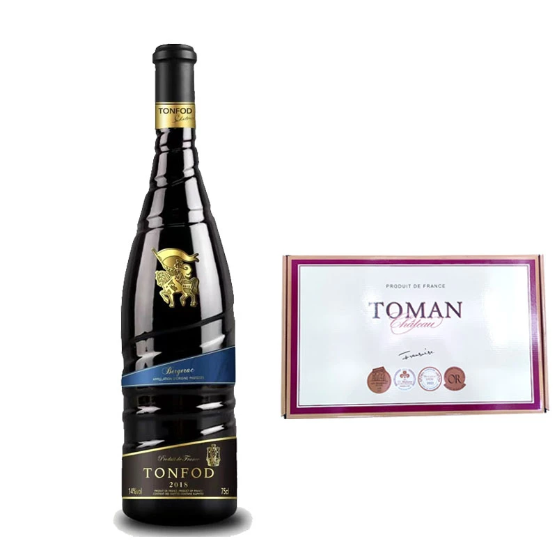 桐富城堡伯爵干红葡萄酒法国原酒14度AOP正宗红酒6瓶礼盒整箱