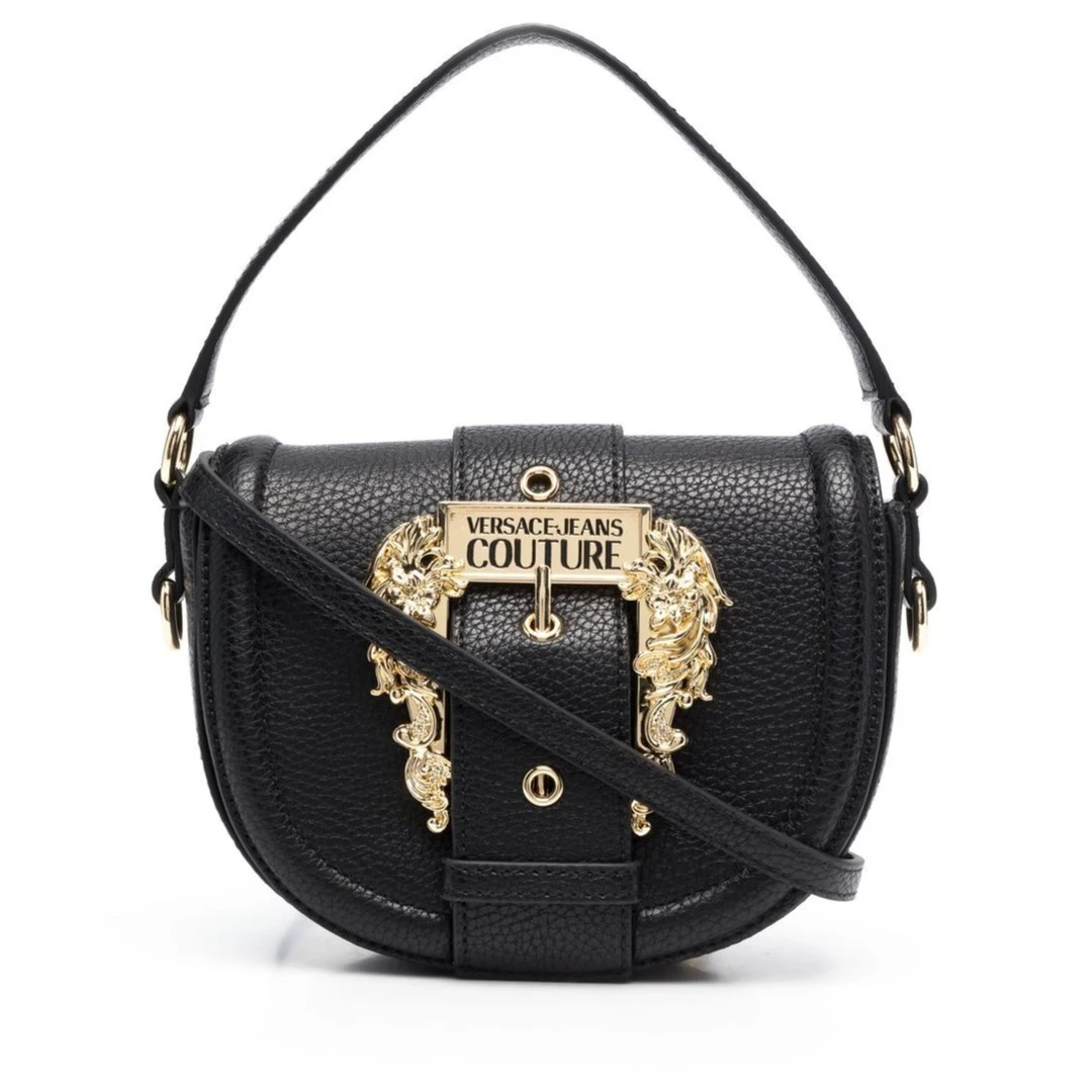 Versace Jeans Couture/Versace Jeans Couture女士黑色单肩包