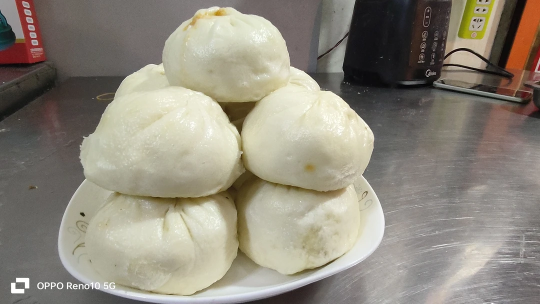 巴中纯手工老面腊肉盐菜包10个装
