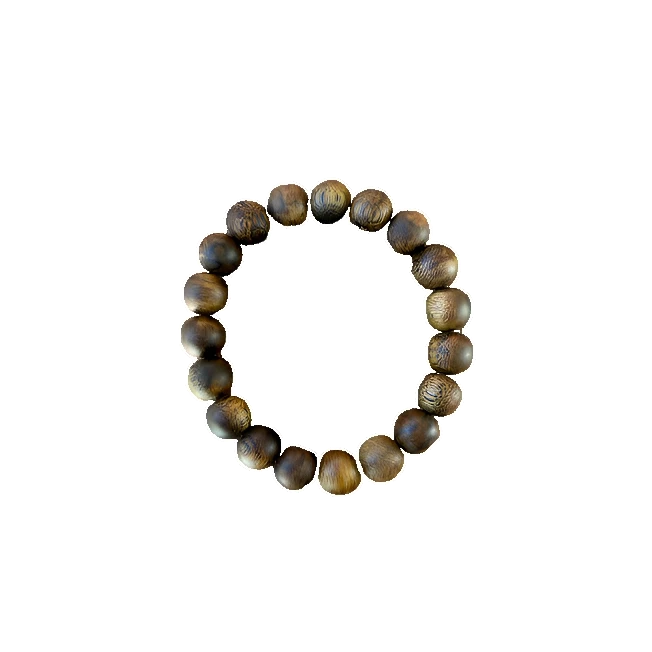 【香来运转】奇楠沉香 4MM圆珠戒指 香存指间