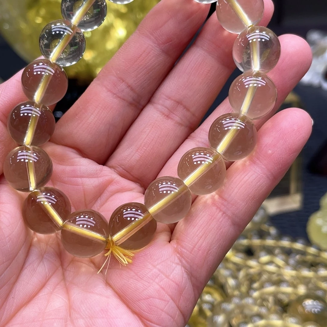 【闪购商品】黄晶手链未镶嵌