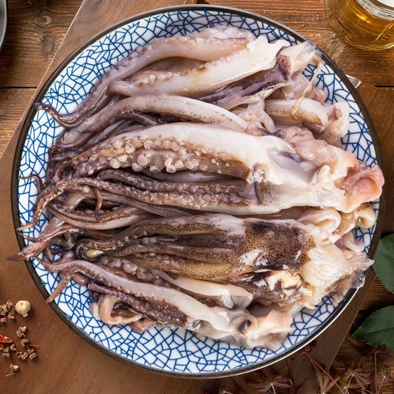 新鲜鱿鱼须4斤/7斤 海鲜水产冷冻生鲜尤鱼八爪鱼腿铁板鱿鱼