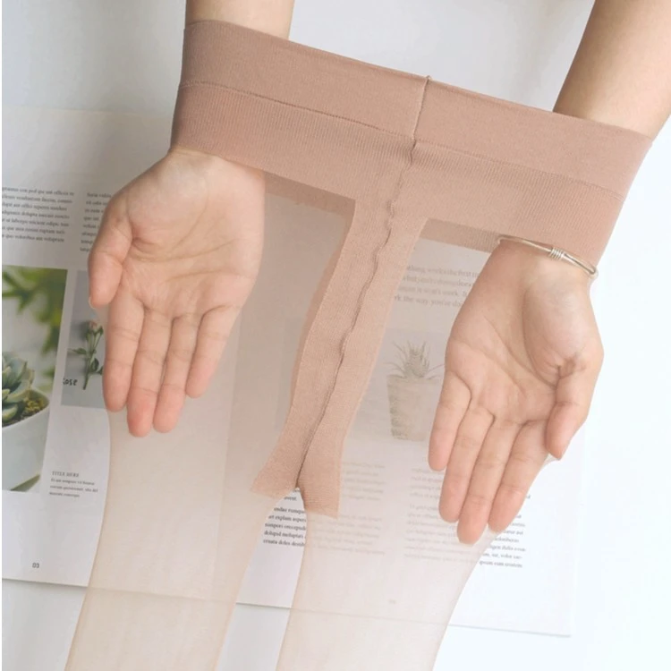 10条装超薄黑肉丝袜夏季T裆低腰无痕全透明隐形女脚尖加固连裤袜