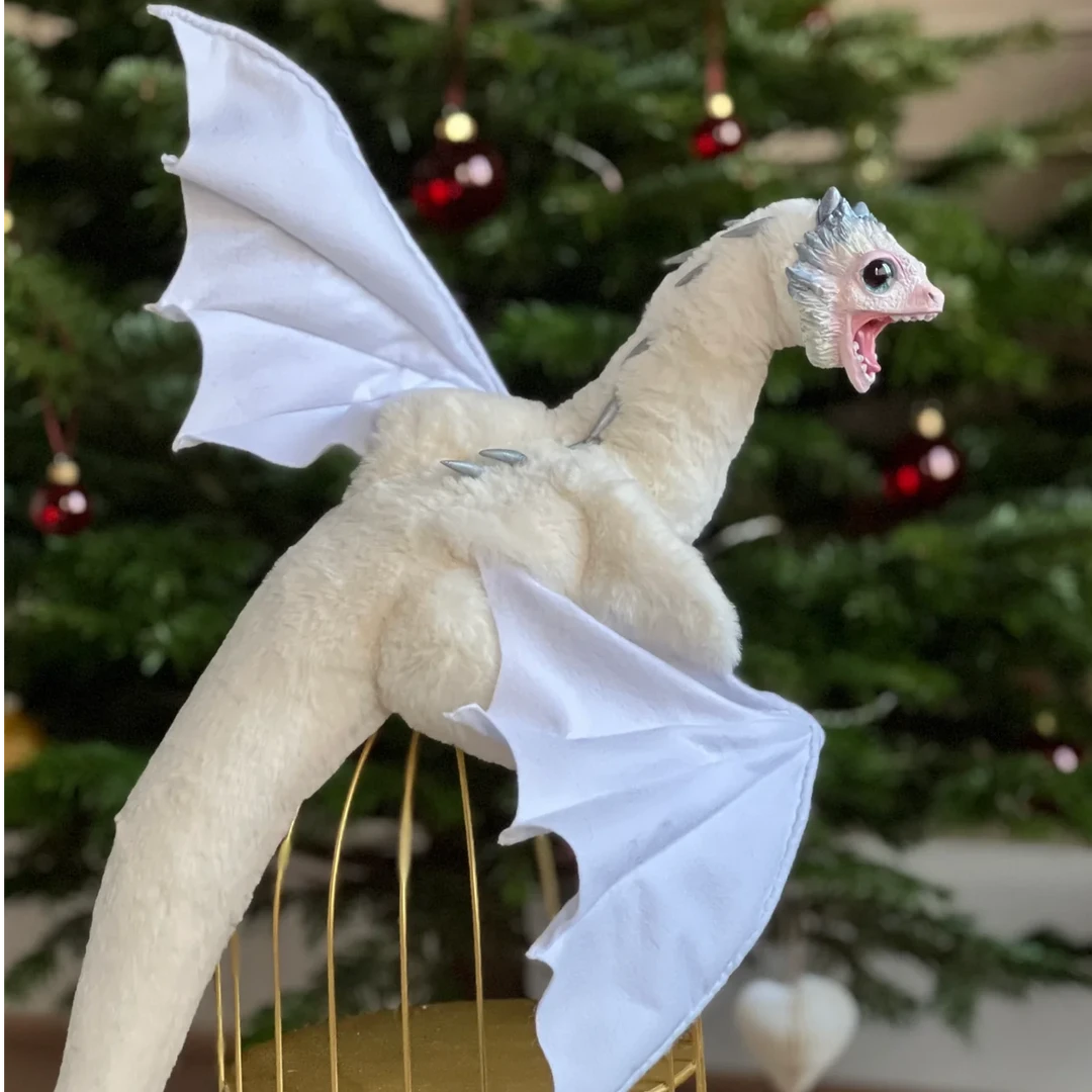 雪爪龙 俄罗斯艺术家手作 全身可动玩偶 BJD坐骑 手工抱偶