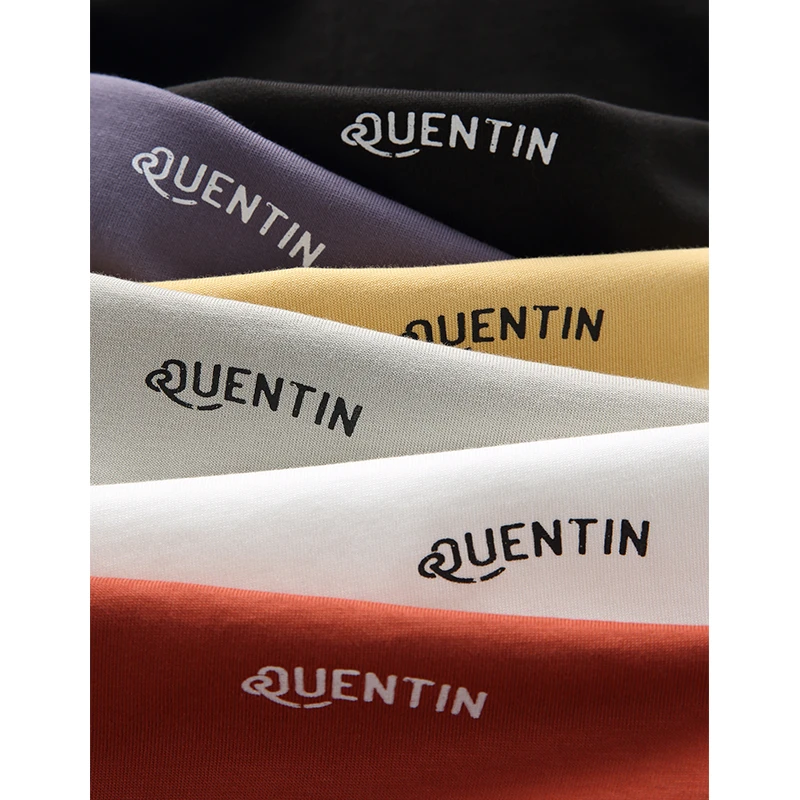 Quentin Marx日系280g男士短袖T恤凉感长绒棉宽松休闲基础男装夏