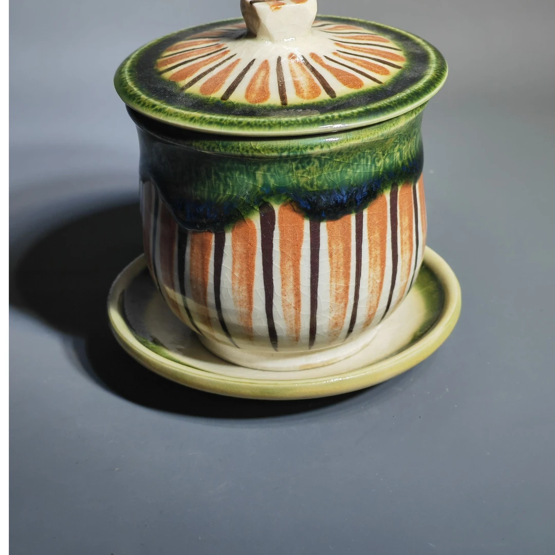 105青织部菊花手绘画片，找主播优惠多多！