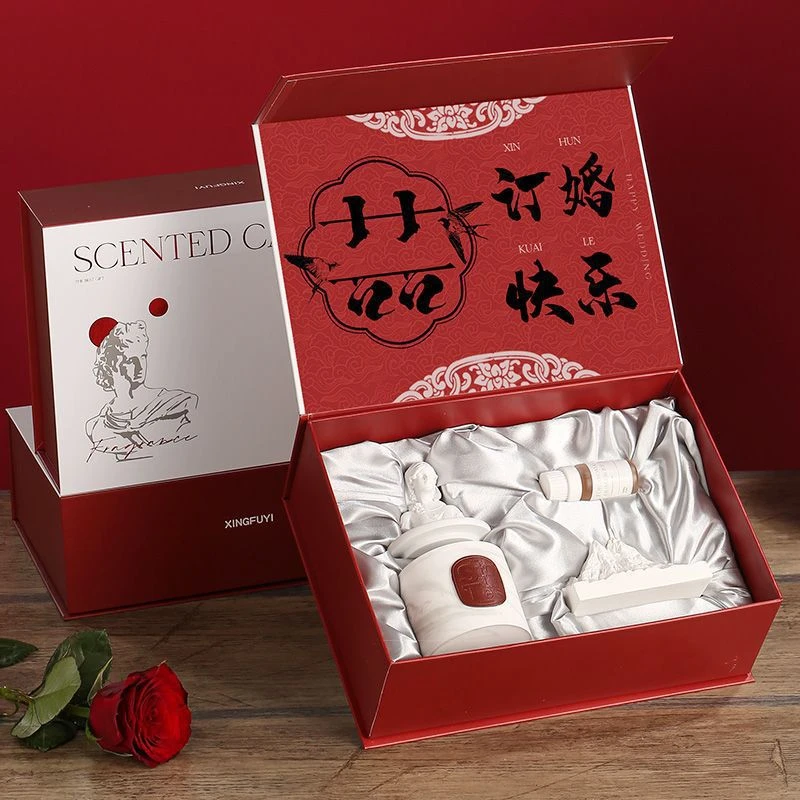新婚礼物结婚订婚香薰蜡烛伴手礼送新人婚礼礼盒闺蜜伴娘礼物