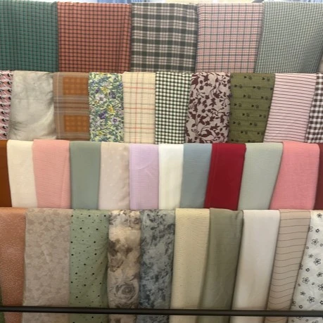 梭织 针织 小衫 裤裙 西服 小香风 布料 面料主播喊名下单