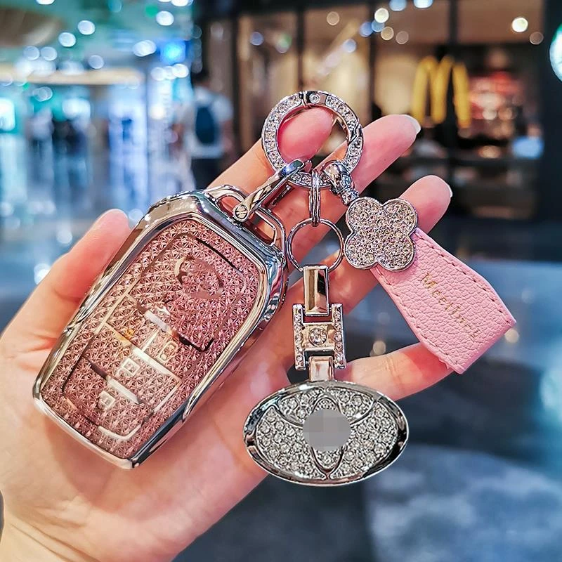 专用丰田塞纳钥匙套新款赛那埃尔法钥匙套壳女士壳扣全包